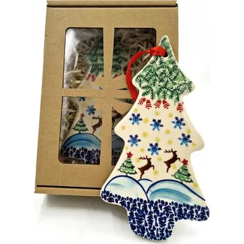 Vánoční dekorace KERAMICKÁ OZDOBA NA STROMEČEK - VÁNOČNÍ DÁREK