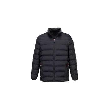 Pánská bunda PORTWEST Ultrasonic Tunnel Jack zimní bunda černá S546 L černá