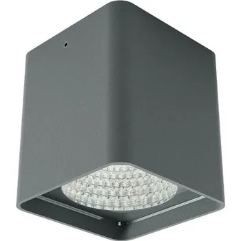 Venkovní osvětlení LED venkovní stropní svítidlo 1502 lm 4000K IP65 tmavě šedá REDO XIA 91217