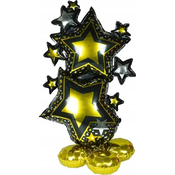 Balónek Fóliový balónek hvězda stojící 83 cm