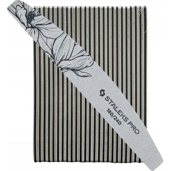 Přípravek na nehty Staleks minerální Pilník ve tvaru půlměsíce 180/240 Expert 25 Ks