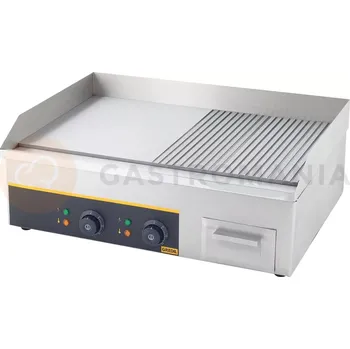 Barová židle Grilovací deska 1/2 hladká, 1/2 rýhovaná, 3,5 kW, 230 V | GREDIL, 745120