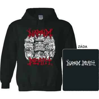 Pánská mikina Napalm Death - mikina s kapucí 6