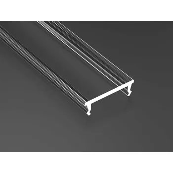 LED lišta Difuzor pro profil CV-PROFIL NANO FRACTAL PC COVER CLEAR 2M (11-3493-20)GXLP1251 Greenlux
