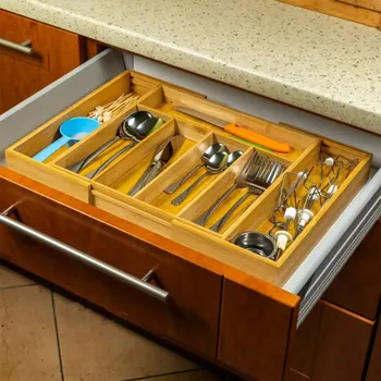 Příborník do zásuvky Organizér do zásuvky na příbory Kinghoff 31,5 x 52 cm