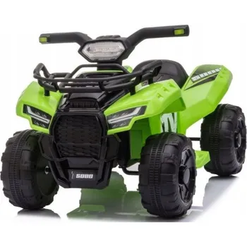 Dětské elektrovozidlo Čtyřkolka Quad Storm na akumulátor pro děti Zelená, Motor 25W, MP3, USB, LED