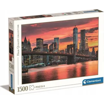Puzzle PUZZLE 1500 HQ EAST RIVER ZA SOUMAKU, CLEMENTONI