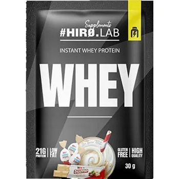 Protein HIRO.LAB Instant Whey Protein 1 dávka proteinu sáček 30g hiro buono white