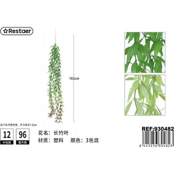 umělá květina Umělá závěsná rostlina 102 cm Zelená dekorace