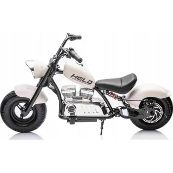 Dětské elektrovozidlo Motorové vozítko Ramiz bílé, nosnost do 80 kg