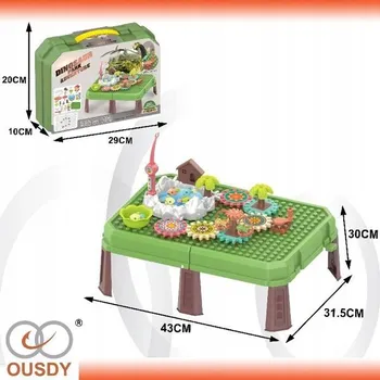 ostatní stavebnice Stůl na stavební kostky 1 Ks