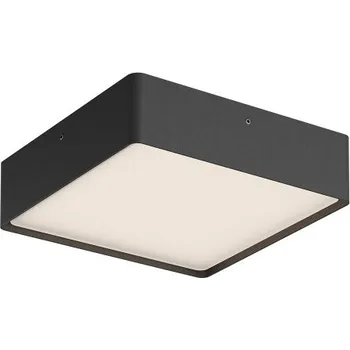 Venkovní osvětlení LED venkovní stropní svítidlo 1890 lm 2700K+3000K IP65 černá REDO NOX 91052