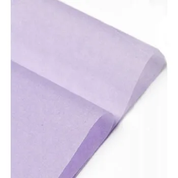 Obraz Hedvábný papír ozdobný pro balení hladký fialový světle 50x70 cm 36 kusů