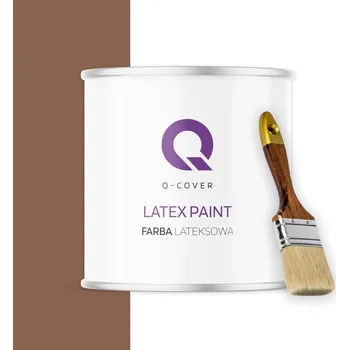 barva na zeď BARVA NA VNITŘNÍ STĚNY A STROPY, ODOLNÁ, BARVA ČOKOLÁDOVÁ H4515 2L