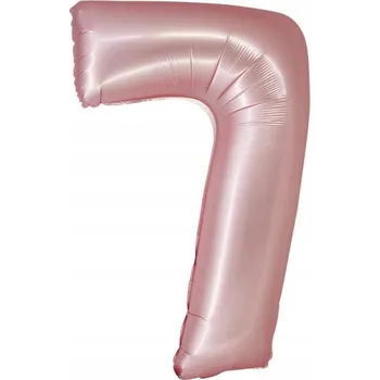 Balónek Růžový balónek s číslice 1 ks