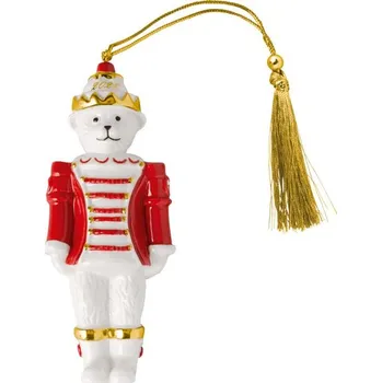 Vánoční ozdoba Christmas Classic Vánoční ozdoba medvídek/Louskáček 2026, Villeroy & Boch