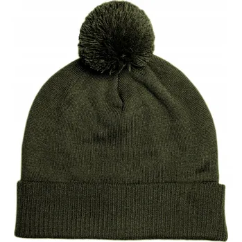 Čepice Zimní čepice zelená pro rybaření kaprů RidgeMonkey APEarel Dropback