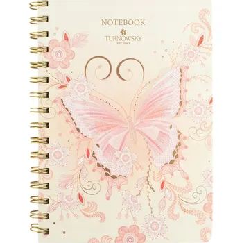 Notes A5 Axent – odstíny žluté a zlaté