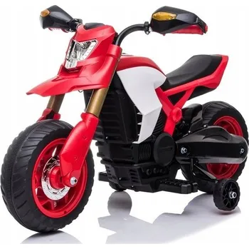 Dětské elektrovozidlo Motorka LEAN Toys červená do 30 kg