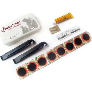 Sada na opravu pneumatiky Opravná sada na pneumatiky jízdních kol Gearox 8 záplatové lepidlo 8 ml