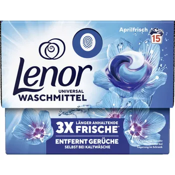 Kapsle na praní LENOR PRACÍ KAPSLE APRILFRISCH 1 5 kusů z Německa