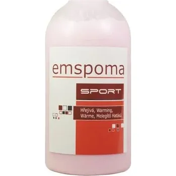 Masážní přípravek Emspoma Sport 1000 ml hřejivá emulze
