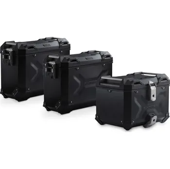 Pouzdro na brýle SW MOTECH Adventure set luggage US-Model Black. Ducati Multistrada V4 (20-)