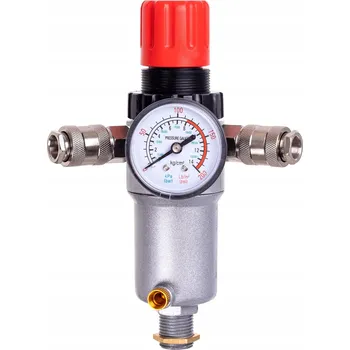 Kompresor FILTR A REDUKTOR TLAKU PRO VERTIKÁLNÍ KOMPRESOR 1/2 PALCE ODVODŇOVAČ VODY