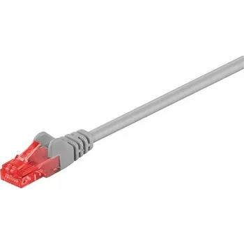 Síťový kabel Propojovací kabel Goobay U/UTP 6 RJ45 / RJ45 0,25 m šedý