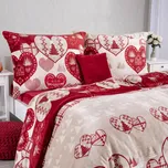 decoDoma Srdce povlečení z mikroplyše…