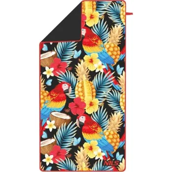 Ručník Ručník z mikrovlákna NILS Camp NCR14, motiv Ara