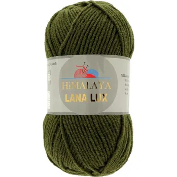 Himalaya Lana Lux 74830 army zelená