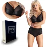 Nessa Linda N515 černá hladká podprsenka 85K Měkká podprsenka SOFT