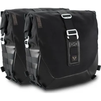 Zavazadlo na motocykl SW MOTECH Legend Gear tašky sada bočních - Black Edition Kawasaki Vulcan 900 Custom/Classic