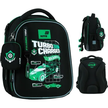 Školní batoh Školní aktovka / batoh pro chlapce Hot Wheels Kite