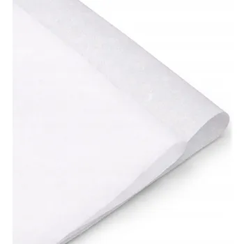 Obraz Hedvábný papír na balení hladký bílý 50x70 cm 36 kusů