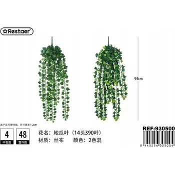 umělá květina Umělá závěsná rostlina, 14 stonků, 95 cm