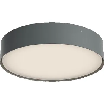 Venkovní osvětlení LED venkovní stropní svítidlo 30 cm 2803 lm 2700K+3000K IP65 tmavě šedá REDO NOX 91046