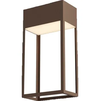 Venkovní osvětlení LED venkovní nástěnné svítidlo 1465 lm 2700K IP65 rezavě hnědá REDO STAND 90735