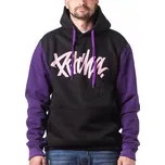 PITCHA mikina HAVE FUN black/purple - 2XL
