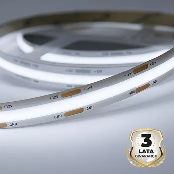 LED páska COB pásek 5W/460lm/320 LED/m 6500K IP20 12V 30m