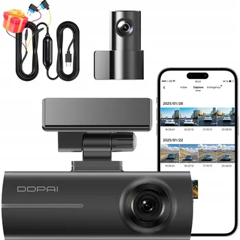 VIDEOREKORDÉR DDPAI KAMERA AUTOMOBILOVÁ N1 Dual + ZADNÍ + HARDWIRE KIT