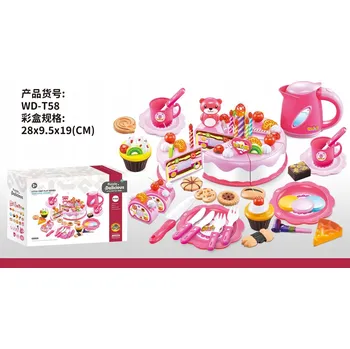 Obraz Narozeninová Sada Oslava Dort Růžová