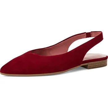 Dámská zimní obuv DÁMSKÉ LODIČKY TAMARIS 1-29402-46 559 ČERVENÁ Barva: ČERVENÁ, Velikost: 40