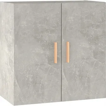Komoda Nástěnná skříňka ve skandinávském stylu, 60 x 30 x 60 cm, Šedá Betonu