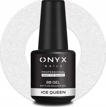 Lak na nehty Stavební gel v lahvičce BB12 - Ice Queen 15ml