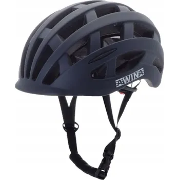 Cyklistická přilba Městská cyklistická helma Awina, velikost L, tmavě modrá