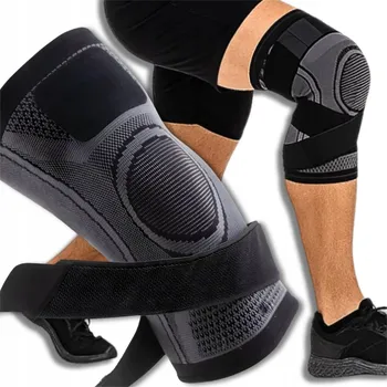 Elastická Sportovní Bandáž SB - 39245 - Černá/Šedá KP-39245