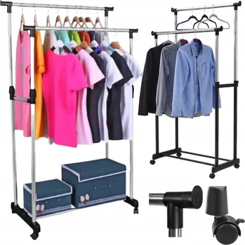 Věšák Stojací věšák kovový TB kov