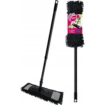 mop Plochý mop z mikrovlákna chenille + teleskopická tyč 130 cm york salsa pepita